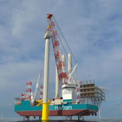 Huisman Czech Republic Participates in the Production of Specialized Rotating Cranes for Offshore Wind Turbine Installation Vessels